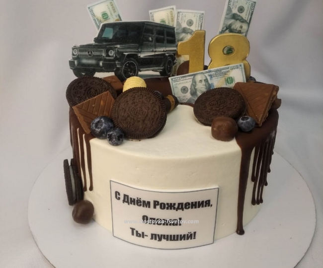 Author's cake "Chocolate sweetness" - photo #4